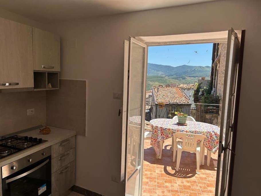 La Terrazza Sui Nebrodi Apartment Mistretta ภายนอก รูปภาพ
